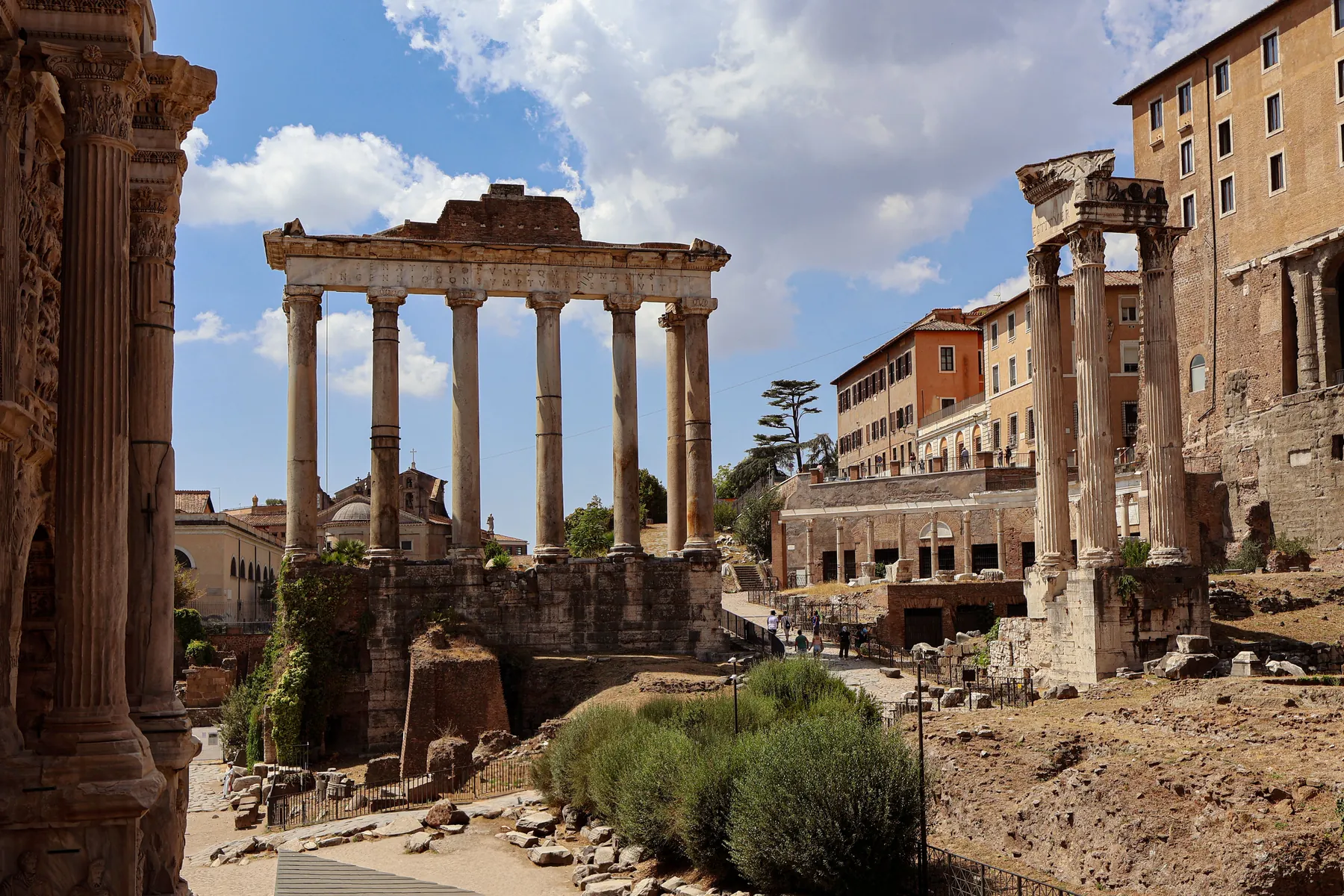 The Roman Forum, where Cicero spoke. Photograph by C1 Superstar, Pexels.