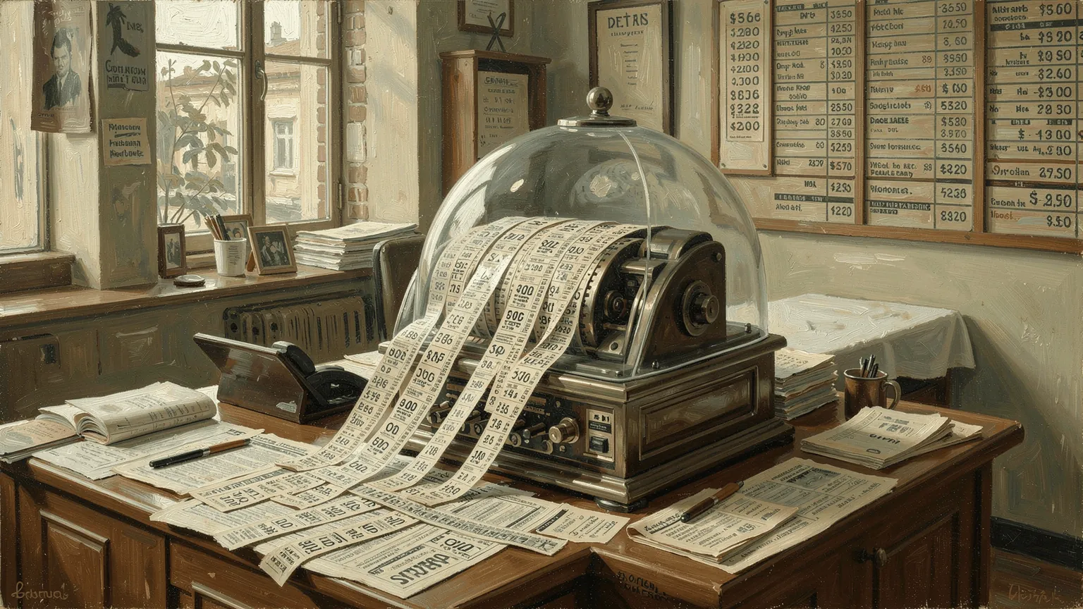 Wall Street, late 1960s. The same idea as the blackjack table: find the mispriced thing, hedge away everything else, and size the bet.