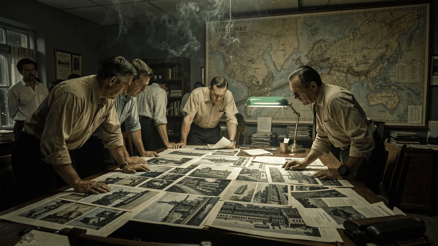 The conventional method: photographs of every factory, and a number that came out five times too large.