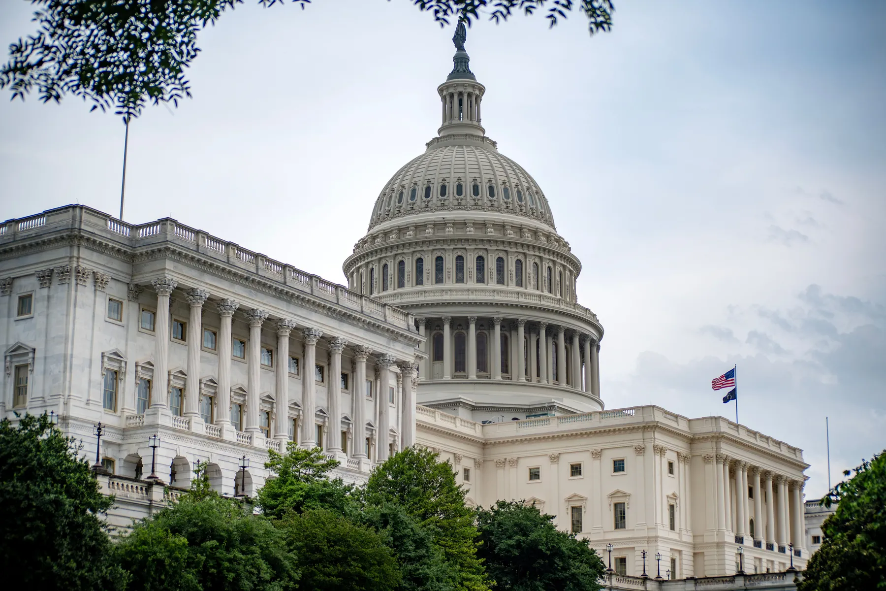 The United States Capitol. Congress passed the Smoot–Hawley Tariff Act in June 1930, and President Hoover signed it on 17 June. Photograph by Ramaz Bluashvili, Pexels.